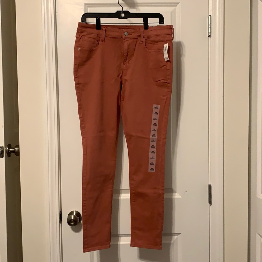 Mauve Pink Rockstar Skinny Jeans